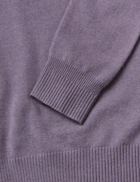 Cashmere Crew Neck - Pale Purple Cashmere Crew Neck - Pale Purple