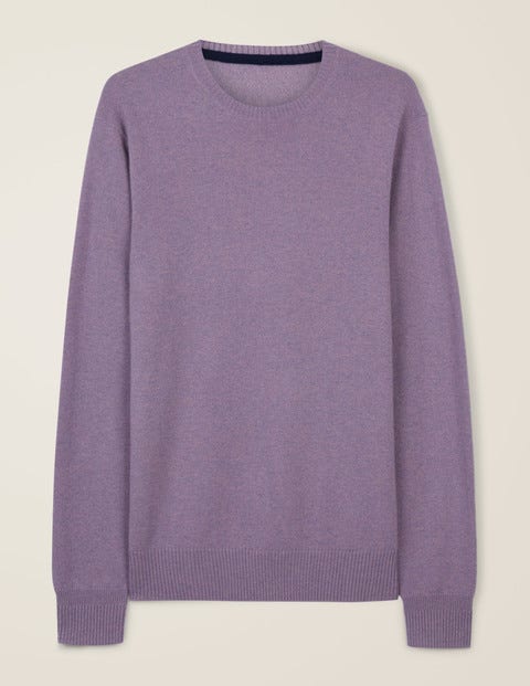 Cashmere Crew Neck - Pale Purple Cashmere Crew Neck - Pale Purple