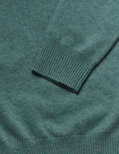 Cashmere V-Neck - Laurel Green Cashmere V-Neck - Laurel Green