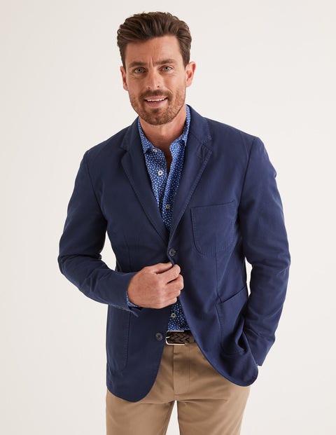 Blazer chino - Bleu marine Blazer chino - Bleu marine