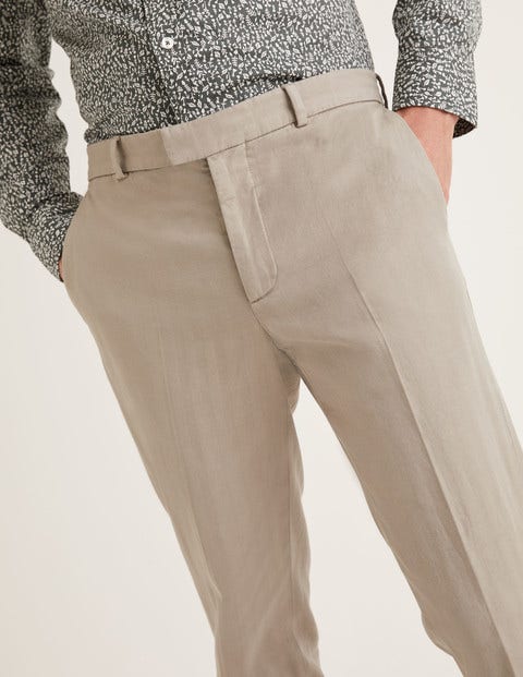 Cotton Linen Pants - Stone Cotton Linen Pants - Stone