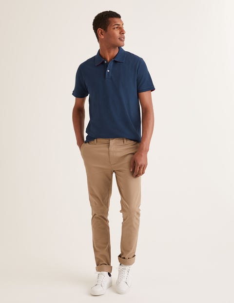 Piqué-Poloshirt - Dunkelblau Piqué-Poloshirt - Dunkelblau