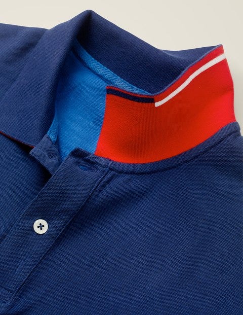 Piqué-Poloshirt - Dunkelblau Piqué-Poloshirt - Dunkelblau