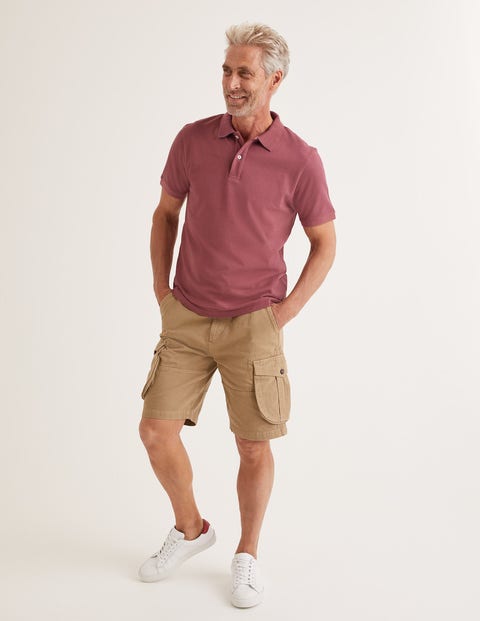 Piqué Polo - Rosewood Piqué Polo - Rosewood