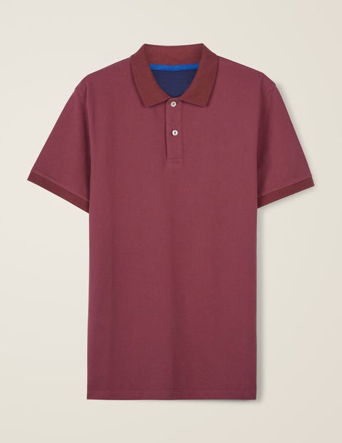 Piqué Polo - Rosewood Piqué Polo - Rosewood