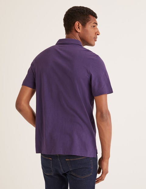 Slub Polo - Grape Slub Polo - Grape