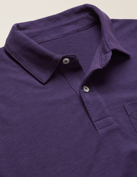 Slub Polo - Grape Slub Polo - Grape