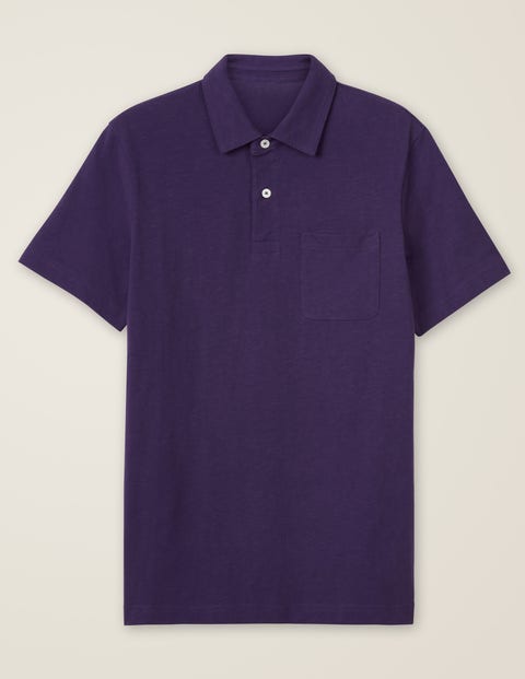 Slub Polo - Grape Slub Polo - Grape