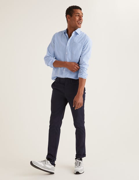 Poplin Pattern Shirt - Green Baize/Duke Stripe Poplin Pattern Shirt - Green Baize/Duke Stripe
