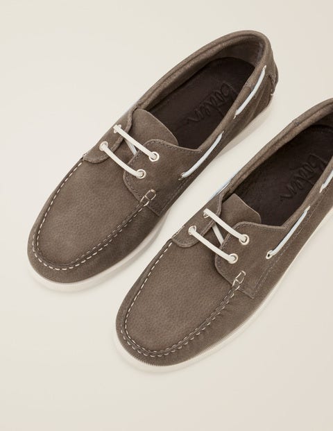 Boat Shoes - Dove Grey Boat Shoes - Dove Grey