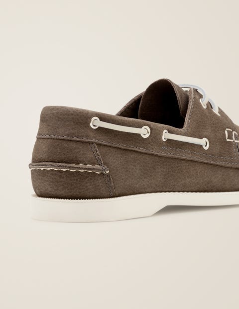 Boat Shoes - Dove Grey | Boden US