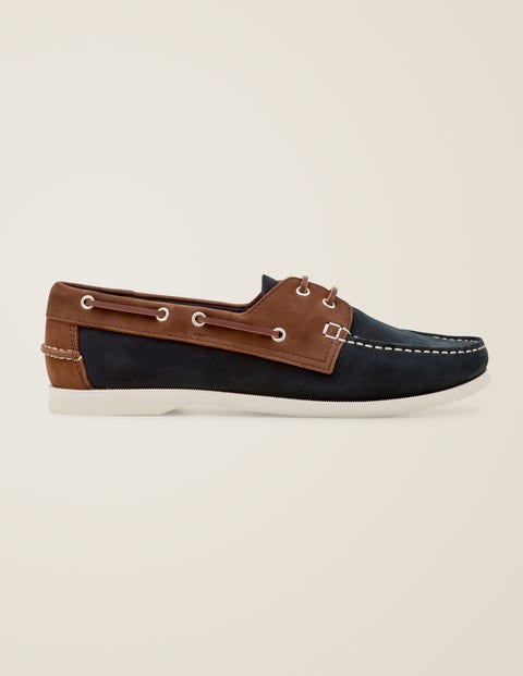 Boat Shoes - Navy/ Brown Boat Shoes - Navy/ Brown