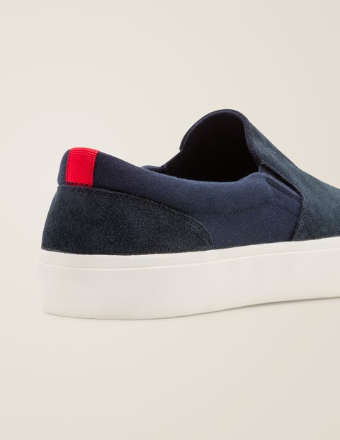 Slip-On Trainers - Navy Slip-On Trainers - Navy