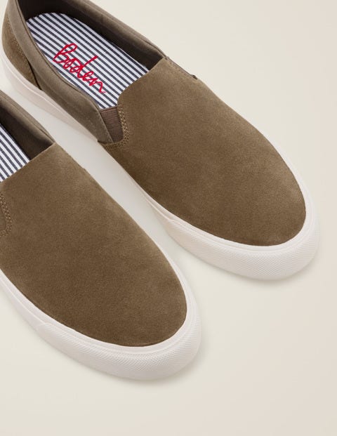 Slip-On Trainers - Stone Slip-On Trainers - Stone