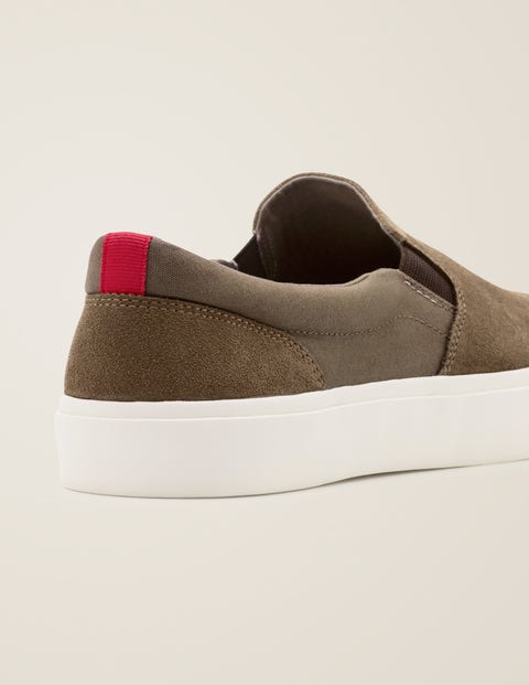 Slip-On Trainers - Stone Slip-On Trainers - Stone