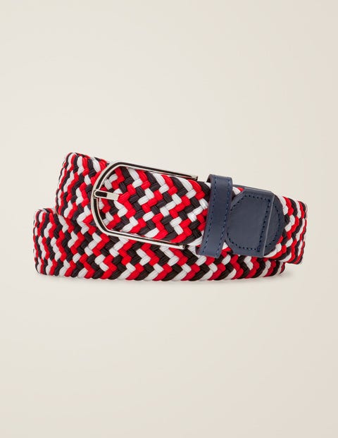 Webbing Belt - Red Multi Webbing Belt - Red Multi