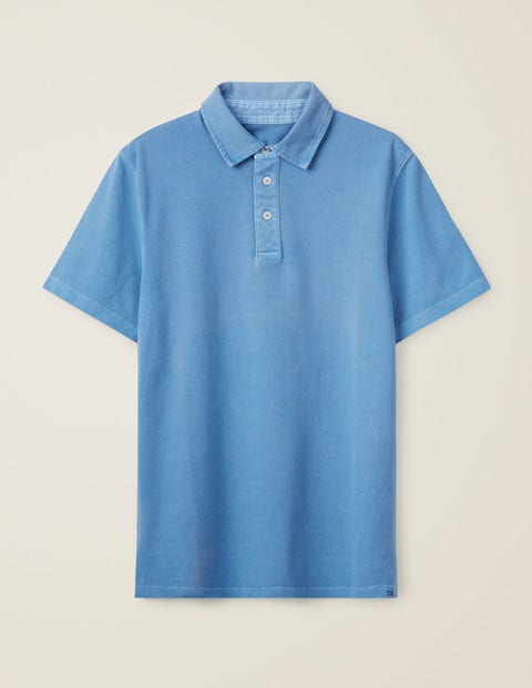 Garment-Dyed Polo - Chalk Blue Garment-Dyed Polo - Chalk Blue