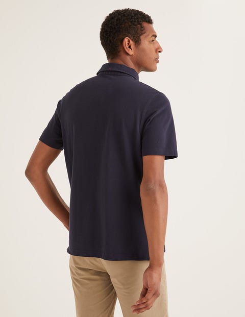 Garment-Dyed Polo - Navy Garment-Dyed Polo - Navy