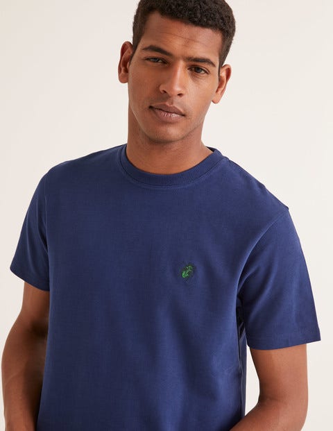 Jersey Interest T-Shirt - Navy Bug Jersey Interest T-Shirt - Navy Bug