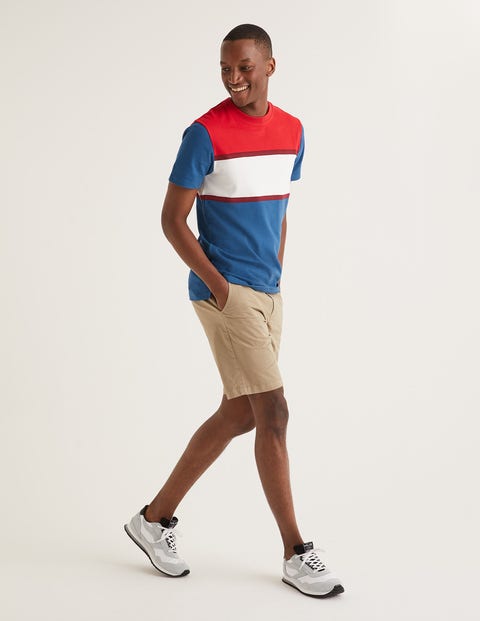 Jersey Interest T-Shirt - Colourblock Jersey Interest T-Shirt - Colourblock