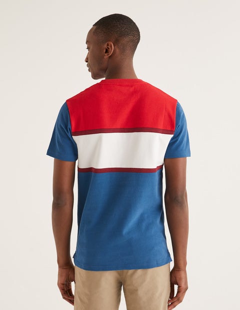 Jersey Interest T-Shirt - Colourblock Jersey Interest T-Shirt - Colourblock