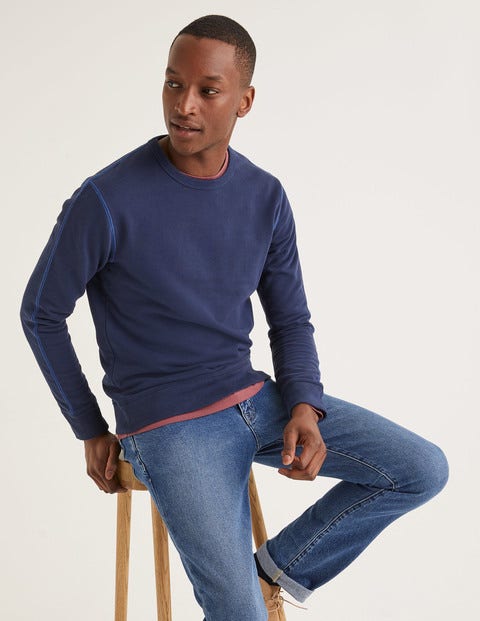 Ashbourne Sweatshirt - Light Navy Ashbourne Sweatshirt - Light Navy