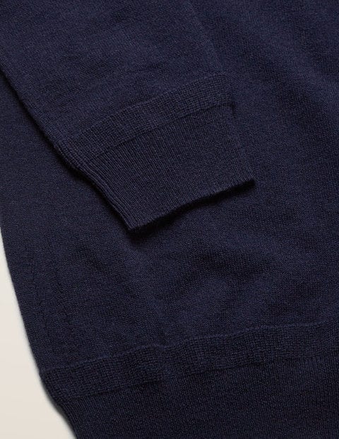 Pull Putney Partiellement Zippé - Bleu marine Pull Putney Partiellement Zippé - Bleu marine
