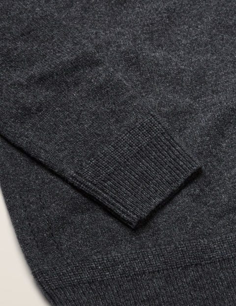 Maida Vale V-Neck - Charcoal Marl Maida Vale V-Neck - Charcoal Marl