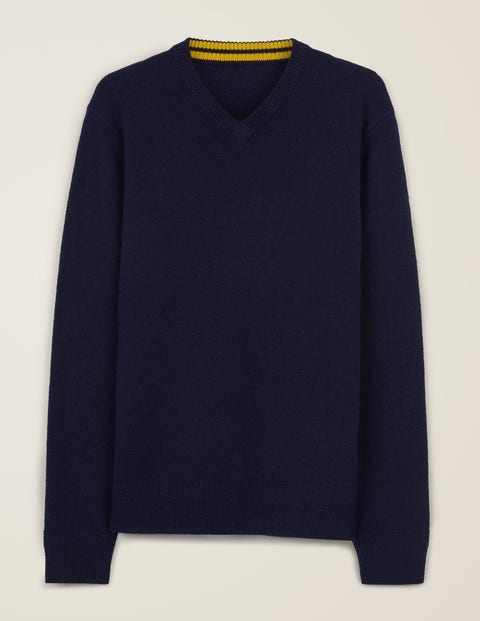 Pull Col V Maida Vale - Bleu marine Pull Col V Maida Vale - Bleu marine