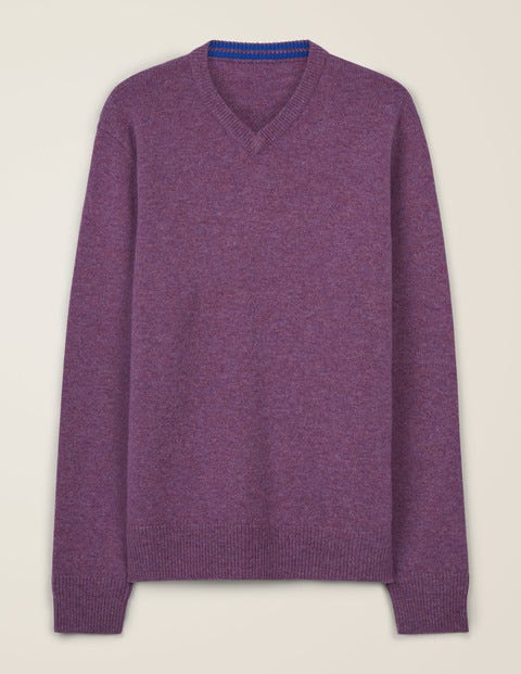 Maida Vale V-Neck - Dusty Purple Maida Vale V-Neck - Dusty Purple