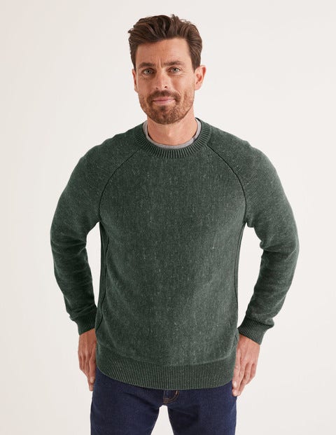 Benwick Crew Neck - Richmond Green Benwick Crew Neck - Richmond Green