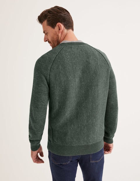 Benwick Crew Neck - Richmond Green Benwick Crew Neck - Richmond Green
