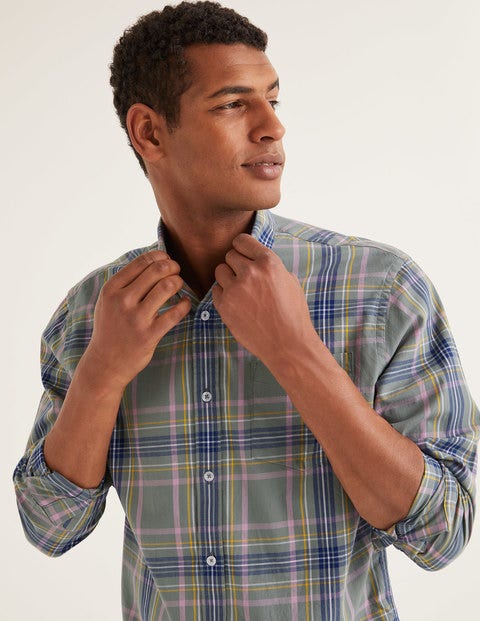 Casual Twill Shirt - Laurel Wreath Multi Check Casual Twill Shirt - Laurel Wreath Multi Check