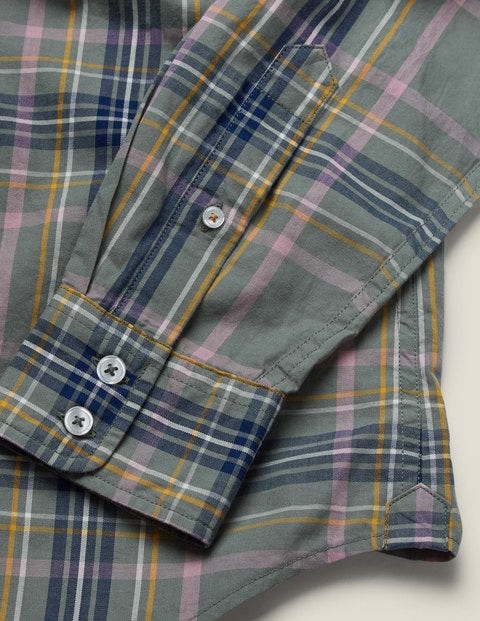 Casual Twill Shirt - Laurel Wreath Multi Check Casual Twill Shirt - Laurel Wreath Multi Check