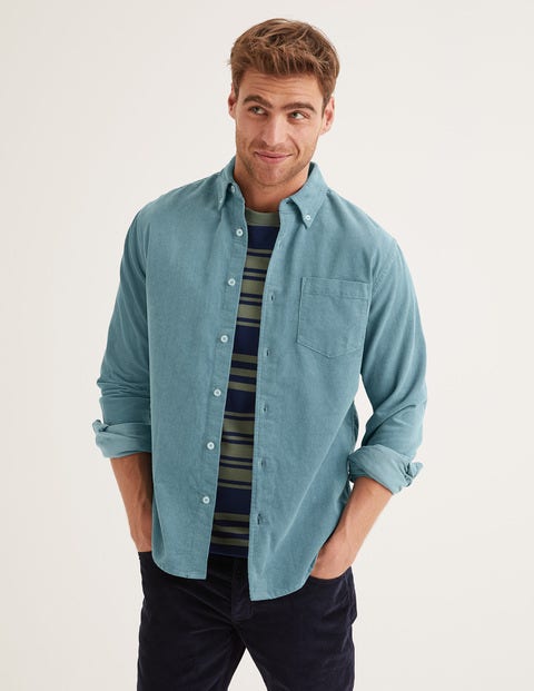 Cord Shirt - Alaskan Blue Cord Shirt - Alaskan Blue