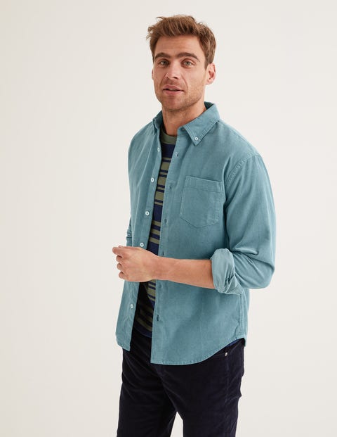 Cord Shirt - Alaskan Blue Cord Shirt - Alaskan Blue