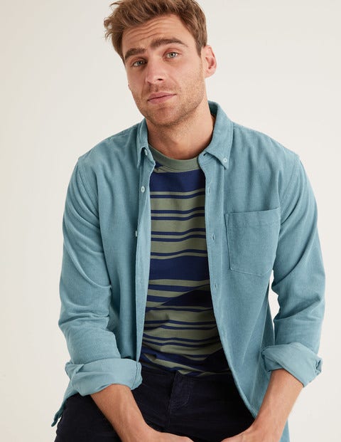 Cord Shirt - Alaskan Blue Cord Shirt - Alaskan Blue
