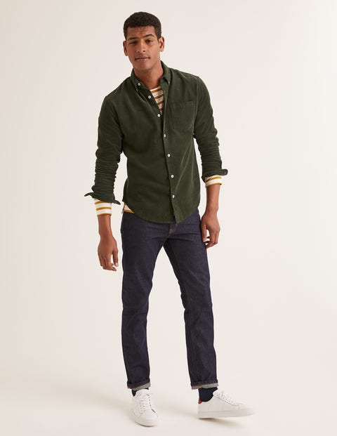 Cord Shirt - Richmond Green Cord Shirt - Richmond Green