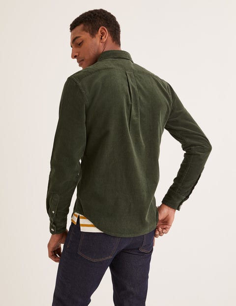 Cord Shirt - Richmond Green Cord Shirt - Richmond Green