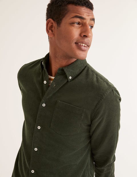 Cord Shirt - Richmond Green Cord Shirt - Richmond Green