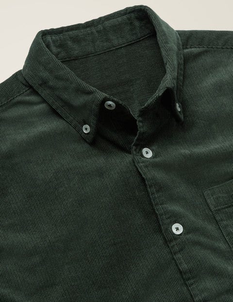 Cord Shirt - Richmond Green Cord Shirt - Richmond Green