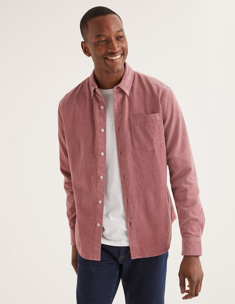 Cord Shirt - Pale Mauve Cord Shirt - Pale Mauve