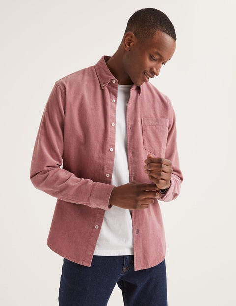 Cord Shirt - Pale Mauve Cord Shirt - Pale Mauve