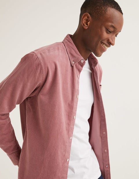 Cord Shirt - Pale Mauve Cord Shirt - Pale Mauve
