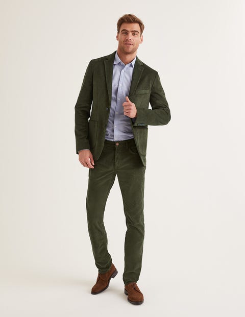 Westbourne Cordblazer - Dunkles Olivgrün Westbourne Cordblazer - Dunkles Olivgrün