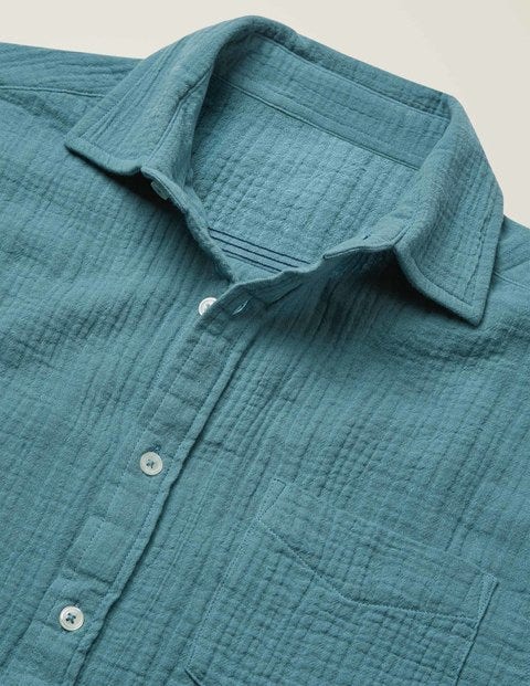 Arundel Doublecloth Shirt - Dusk Blue Arundel Doublecloth Shirt - Dusk Blue