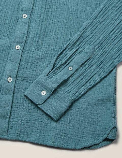 Arundel Doublecloth Shirt - Dusk Blue Arundel Doublecloth Shirt - Dusk Blue