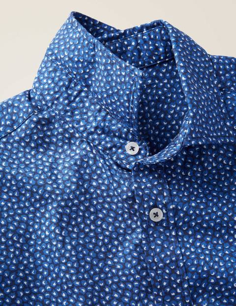 Slim Fit Printed Twill Shirt - Duke Scattered Floral Slim Fit Printed Twill Shirt - Duke Scattered Floral