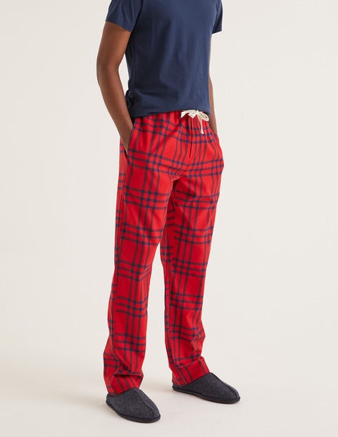 Flannel Pajama Bottoms - Rio Red Check Flannel Pajama Bottoms - Rio Red Check