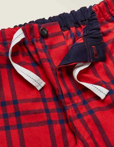 Flannel Pajama Bottoms - Rio Red Check Flannel Pajama Bottoms - Rio Red Check